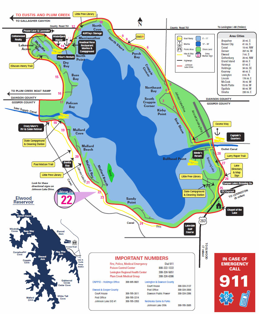 Lake Map 2021